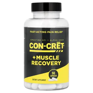 Con-Cret Creatine HCl + Alpha Gee®, 90 Capsules
