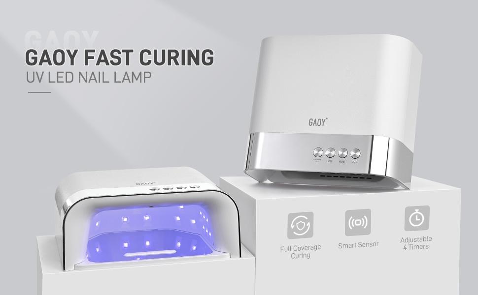 GAOY Professional Salon UV Light, Fast Curing Lamp with Powerful 36 LED Beads and Automatic Infrared Sensor for Gel Nail Polish Acrylic Gel Nail Dryer