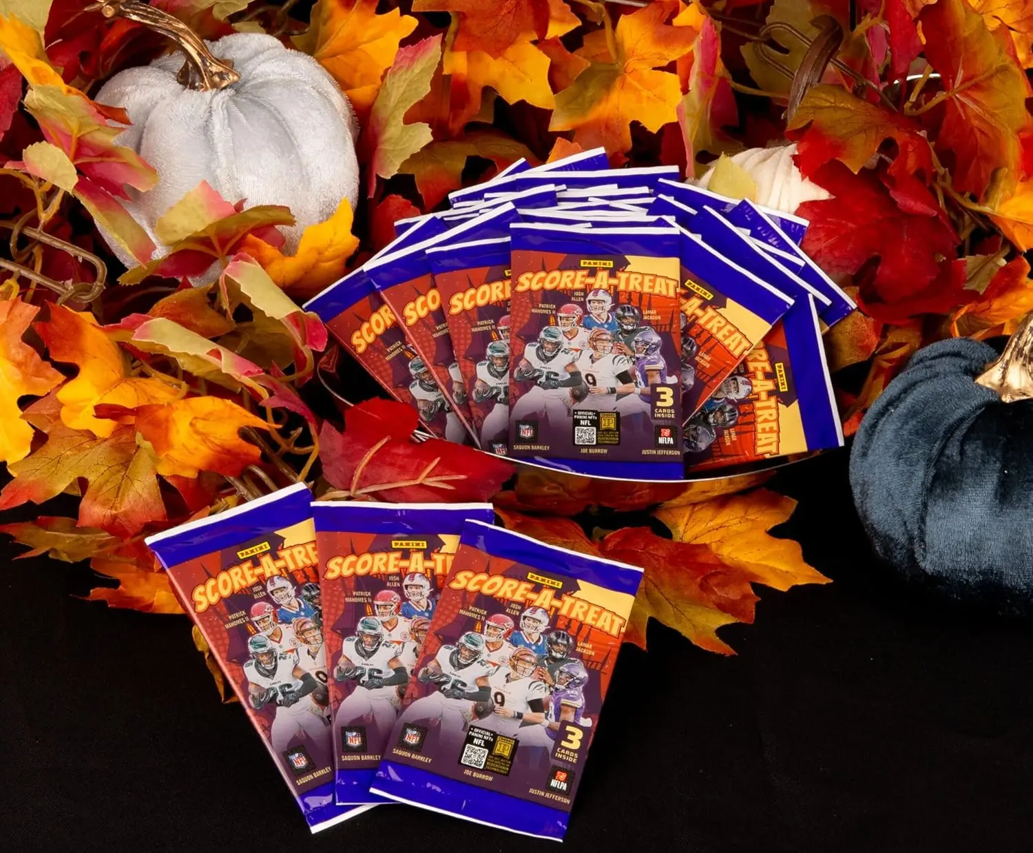 (1) PYT Auth/Flex Break Score-A-Treat Football Cards by panini