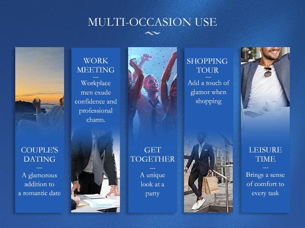 YCZ Midnight Marine Man Eau de Parfum(100ml/50ml) Aromatic Marine with Cinnamon & Pink Pepper Notes Long Lasting Gift EDP for Bold Confidence Fragrance Warmth Bold Confident Scent