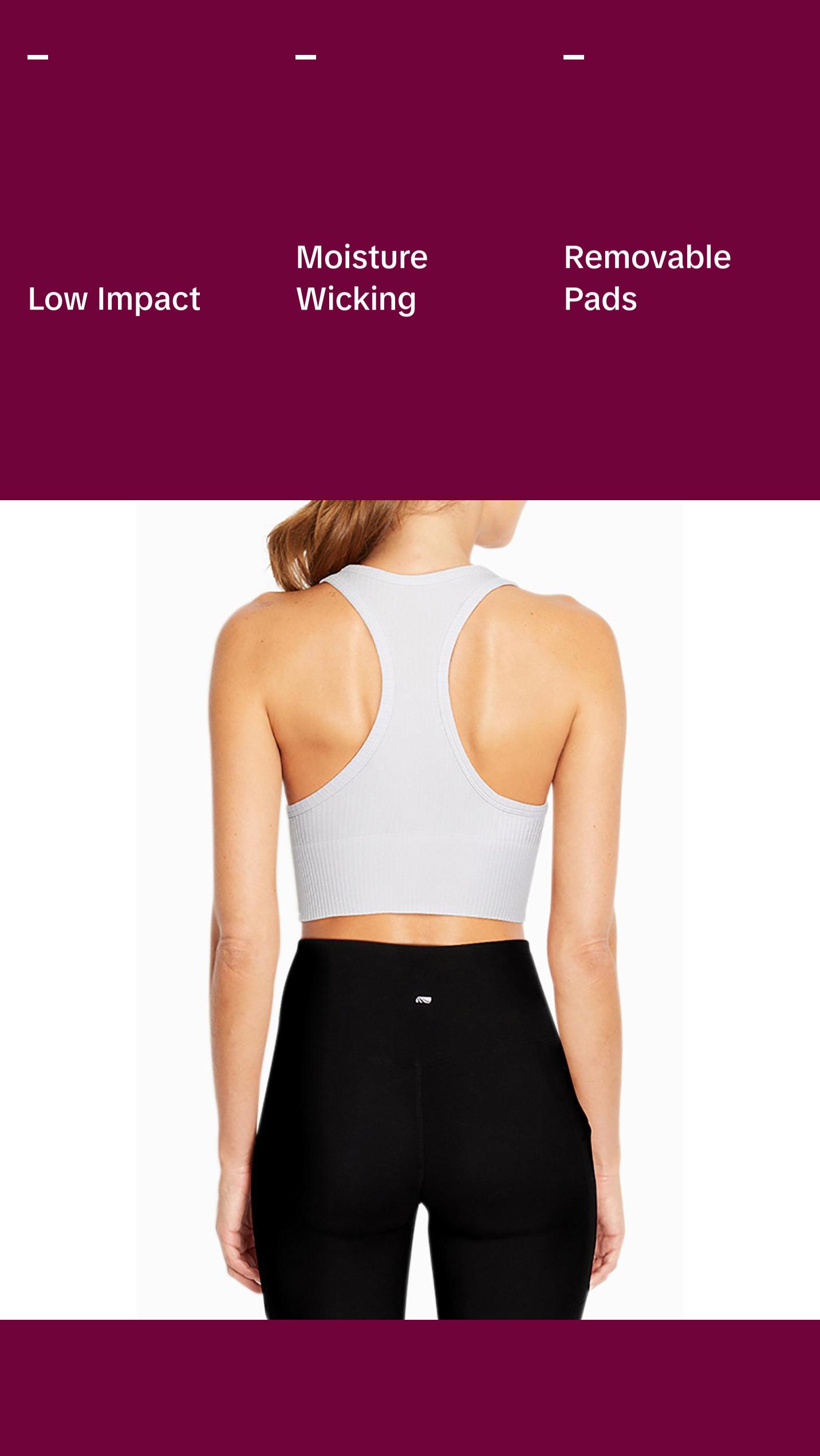 Evie Seamless Sports Bra