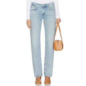 AGOLDE Low Rise Slim Jeans in Addition
