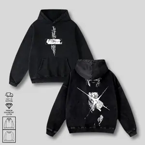 Jujutsu Kaisen Higuruma Anime Washed T-Shirt Hoodie Sweatshirt Tanktop, Vintage Graphic Oversized Streetwear, Premium Heavyweight Cotton Tee, Aesthetic Menswear Sketch Top, Retro Unisex Style Apparel