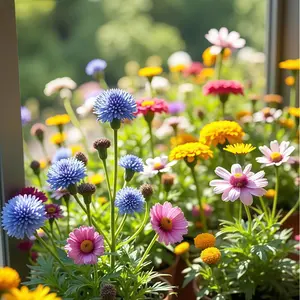 5000Pcs-Wildflower Seed Mix for Pollinator  – Easy Gardening Kit for Beginners, Butterfly & Bee Friendly, Low Maintenance Flower Meadow