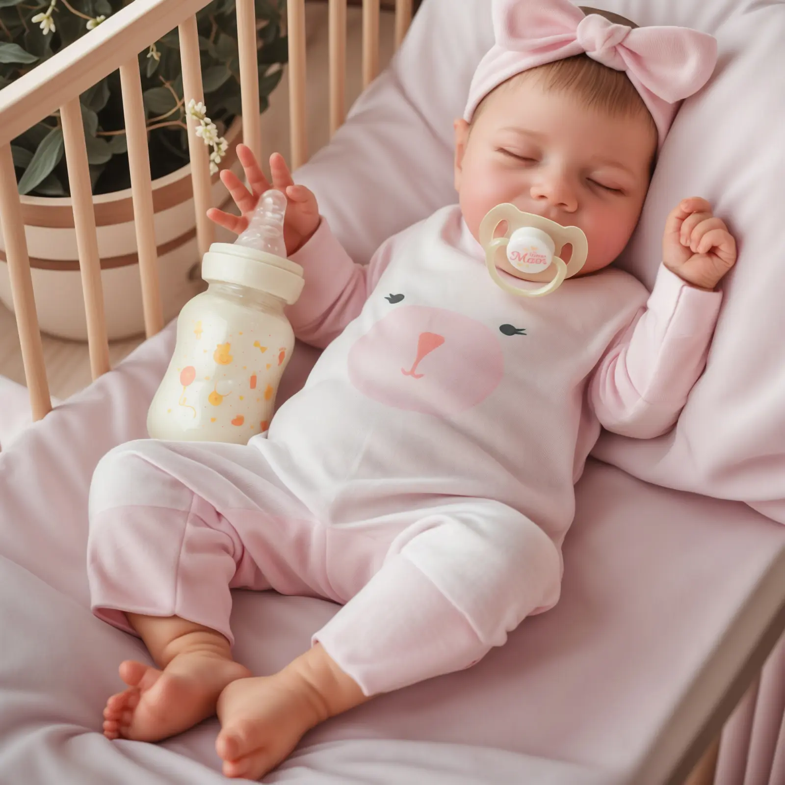 #backtoschool BABESIDE Lifelike Reborn Baby Dolls 12/20Inch Sweet Smile Realistic Newborn Full-body Vinyl Sleeping baby Doll girl with Toy Accessories Gift Set for Kids Age 3+ Christmas Mother's Day Birthday