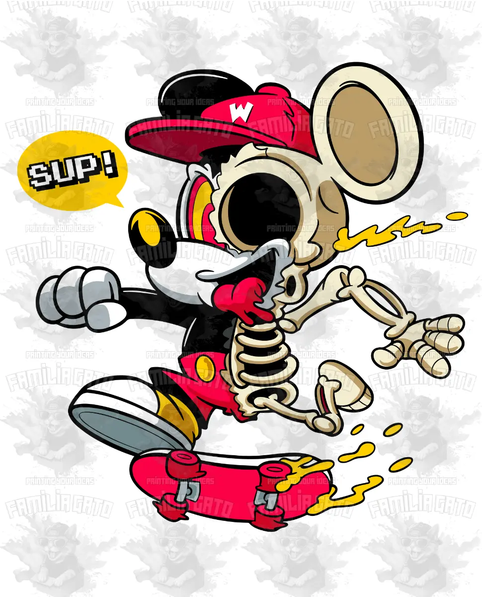 Urban Cartoon 28 DTF Transfer, DIY Material for Specialty DIY Supplies (Toys & Hobbies)