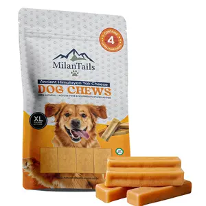 Premium Gold Yak Cheese Himalayan Dog Chews, Dog Treats for Dogs, All Natural, High Protein, for Aggressive Chewers