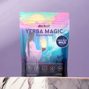 Yerba Magic | Yerba Mate Instant Tea Powder | 30 Servings | peach mango
