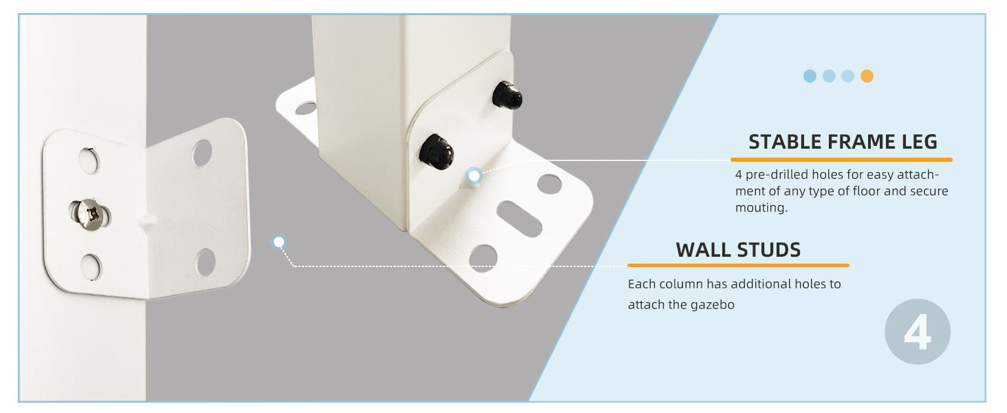 【Multiple packages arrived at different times】AECOJOY Large Wall Mounted Pergola Gazebo with Heavy Duty Canopy & Adjustable Panels for Outdoor Patio, Deck, and Pool Areas 【Multiple packages arrived at different times】AECOJOY Large Wall Mounted Pergola Gazebo with Heavy Duty Canopy & Adjustable Panels for Outdoor Patio, Deck, and Pool Areas