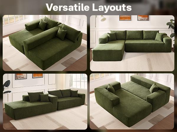 【For Live Deal 】Cushion,Holder ,Match with Ovios 104" Cloud Sectional Couch with L-Shaped Chaise Modern Modular Design, No Assembly Required, Plush Corduroy Cloud Velvet Fabric, 2 Pieces 【For Live Deal 】Cushion,Holder ,Match with Ovios 104" Cloud Sectional Couch with L-Shaped Chaise Modern Modular Design, No Assembly Required, Plush Corduroy Cloud Velvet Fabric, 2 Pieces
