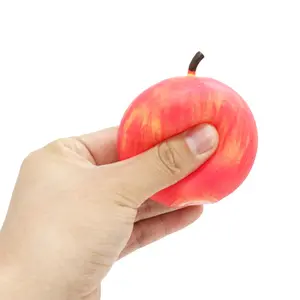 Soft TPR Fruit Squeeze Toy for Anxiety Stress Relief - Eco-friendly, Safe, Portable, and Realistic Design - Fun Interactive Stress-Relief Toy for Kids & Adults