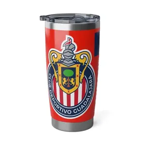 Chivas Tumbler- tell me what name you want on it, customized name Tumbler 20oz, Chivas Deportivo, Liga MX, Soccer, Las Chivas of Guadalajara, Mexican football fan, gift for him, Mexican league