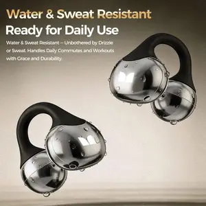 Monster Ear Buds - Headphones Bluetooth , Noise Isolation - 145H Playtime Wireless Earbuds Bluetooth 6.0, IPX5 Waterproof & Sweatproof Wireless Headphones, Headset Ideal Traveling Gadgets & Electronic Gifts for Men and Women Audio