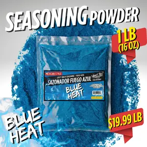 Fuego Azul Seasoning – Blue Heat Seasoning for Beef Jerky & Snacks (1 LB)