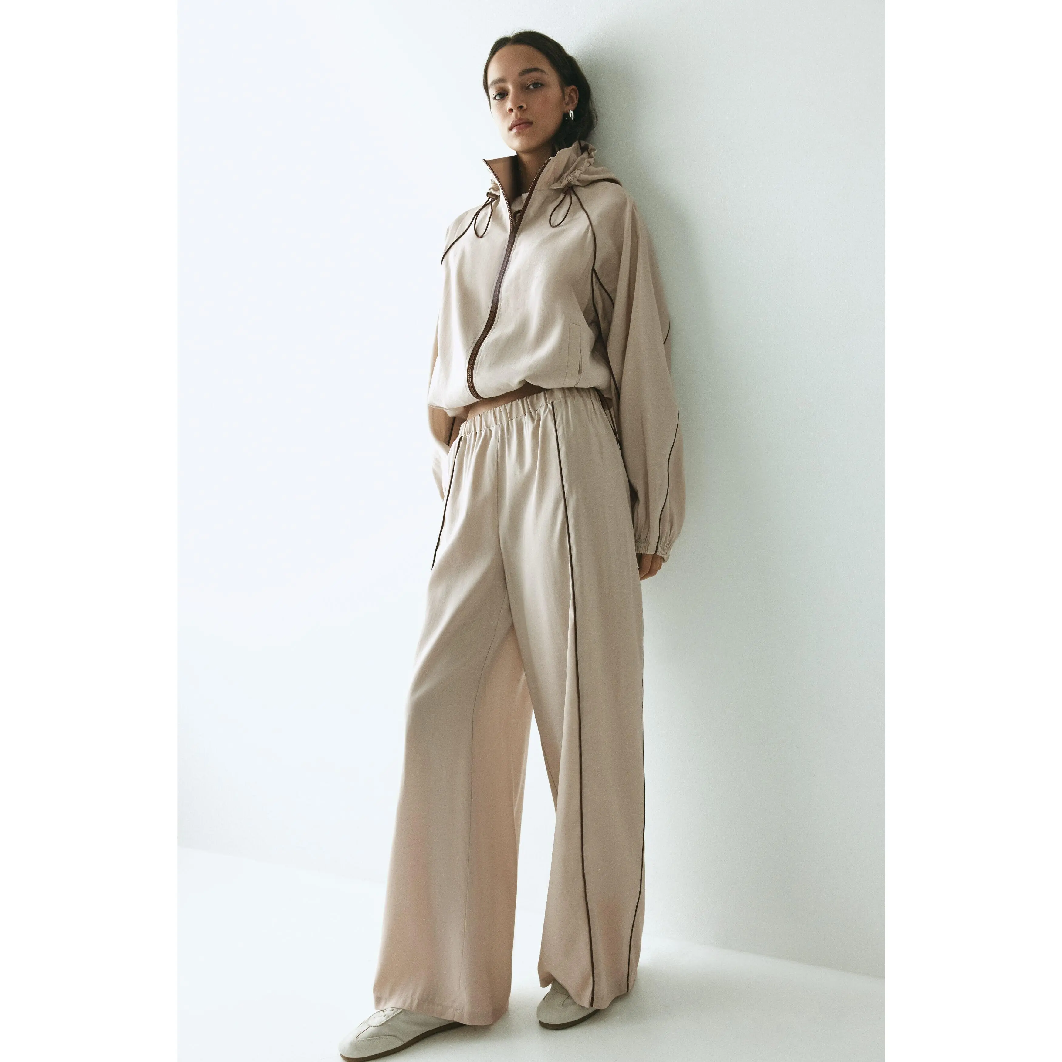 H&M Wide track pants
