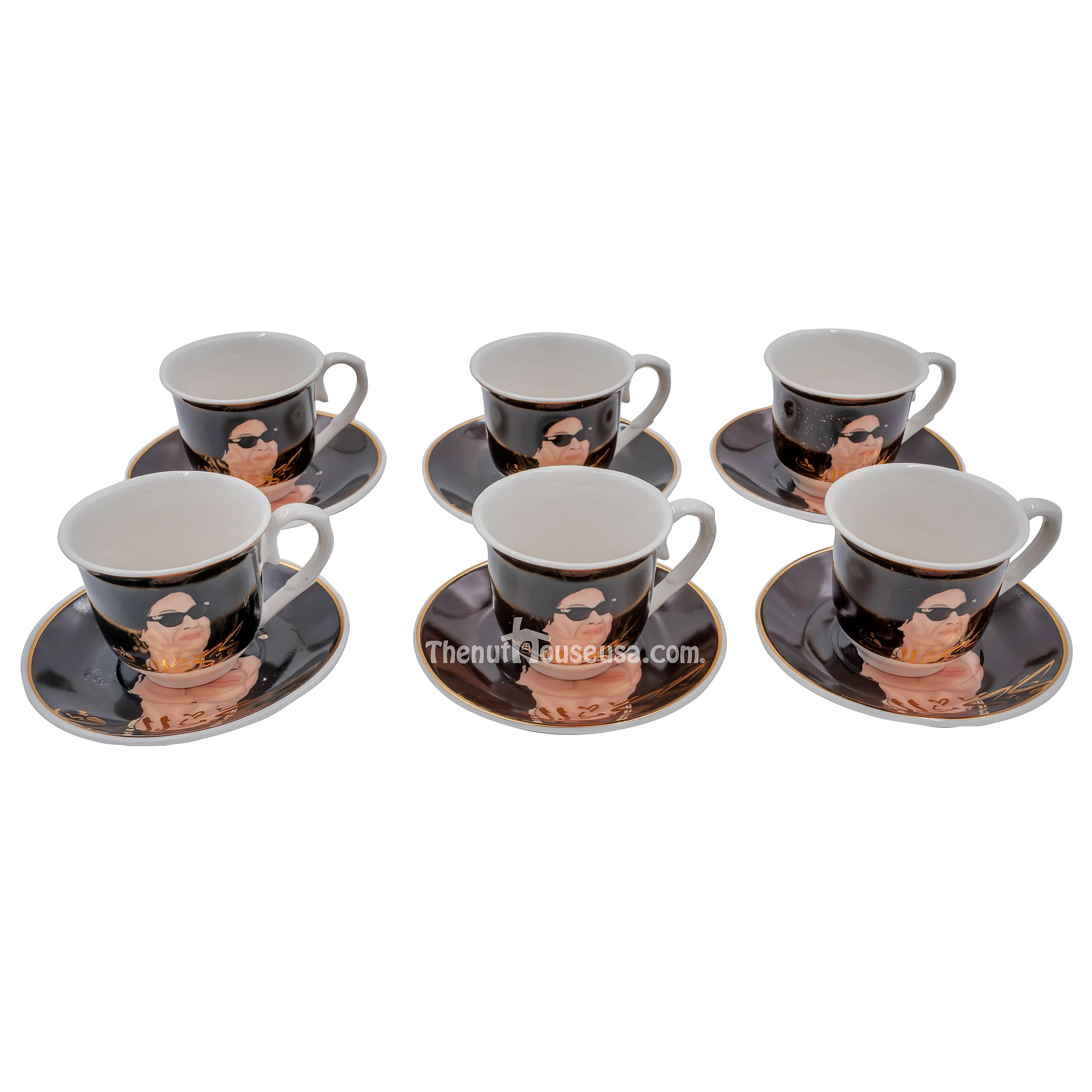 Um Kalthoum Turkish Coffee set
