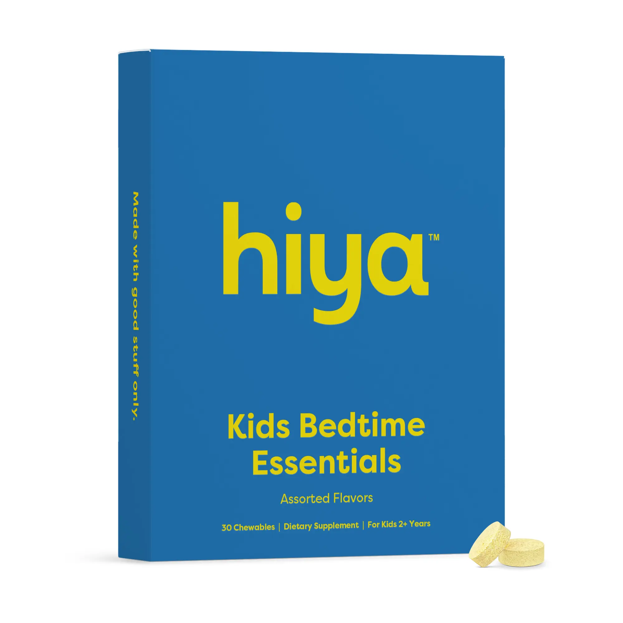 Hiya Kids Bedtime Essentials - Non-Habit Forming Nightly Chewable