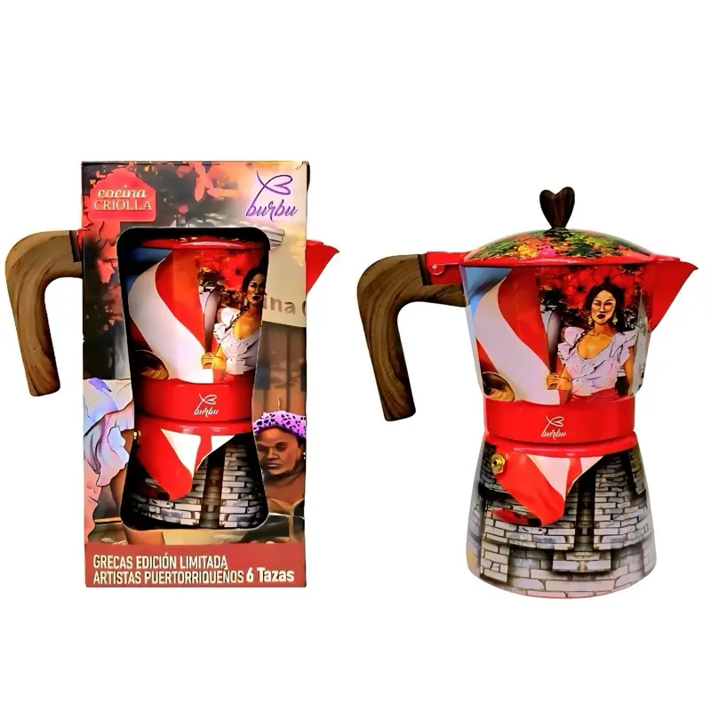 "Bajo La Sombra del Flamboyán" - Cocina Criolla Greka - Puerto Rican Artist - Limited Edition