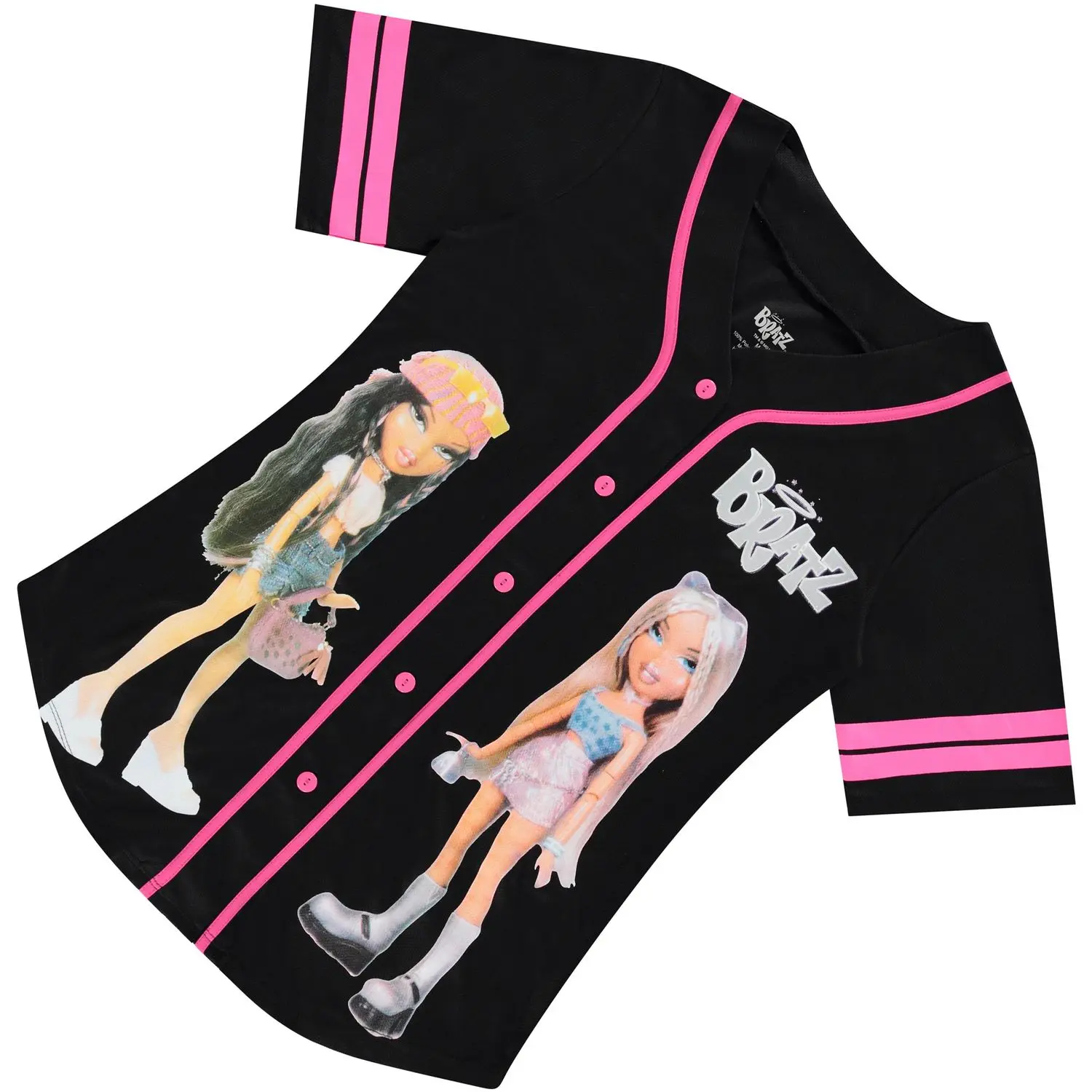Ladies Bratz Dolls Baseball Jersey