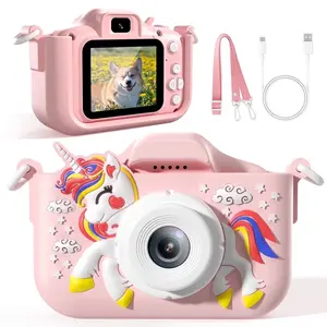 A perfect Christmas gift: a 1080P HD digital camera, a handheld camera, a cute video camera toy, and a birthday and holiday present.