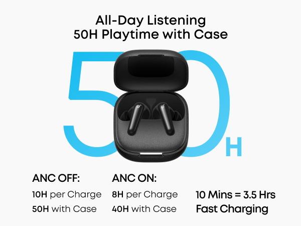 [Live Only] soundcore P31i by Anker, Real-Time Adaptive Noise Cancelling, Hi-Res Sound, 50H Playtime, Wireless Earbuds, Bluetooth Earphones, Spatial Audio, Fast Charging, IP55 #tiktokshopsummersale