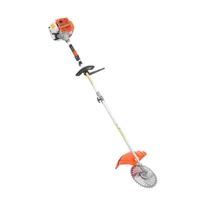 Powerful 52CC Gas Brush Cutter Trimmer 3 in 1 Multi Function with Extension Rod for Weeds Shrubs Professional Landscaping Homeowner Complete Kit