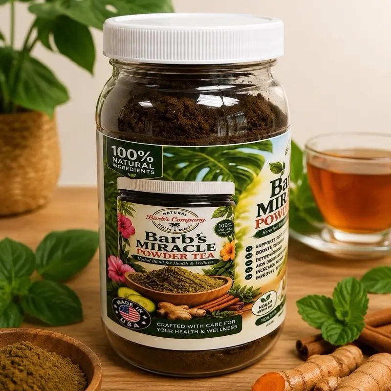 Barbs Powder Tea - Rich in Nutrients for Healthier Living 16oz