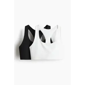H&M 2-pack Medium Support Sports bras