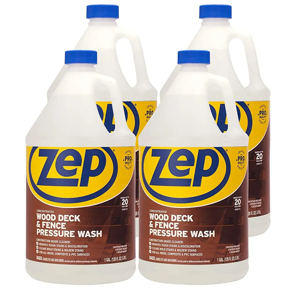 Zep Antibacterial Disinfectant & Cleaner with Lemon - 1 gallon  ZUBAC1282  - Designed Specifically as a General Cleaner and Disinfectant for use on Hard, Non-Porous Surfaces