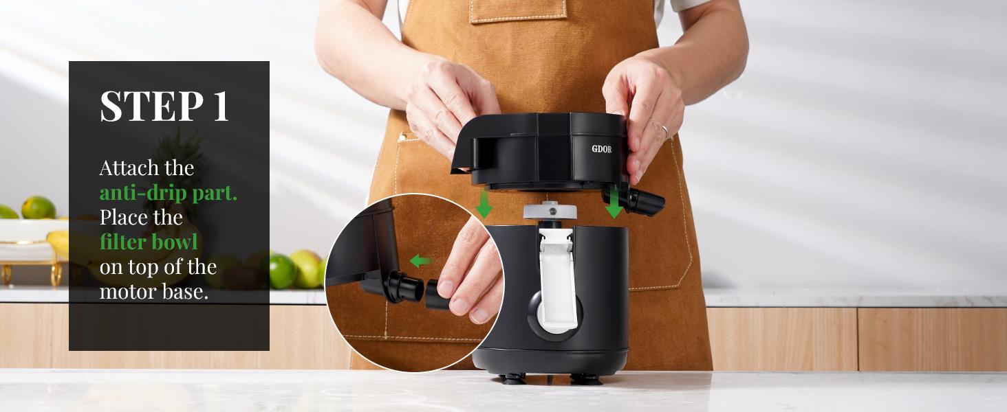 Fruit Vegetable Juicer, Powerful Juicer Machine with 800/1200/1300 W, 2.5/3/3.2 inch Feed Chute, Titanium Enhanced Cut Disc & Dual Speeds, Centrifugal Extractor Kitchen Accessories for Summer Use