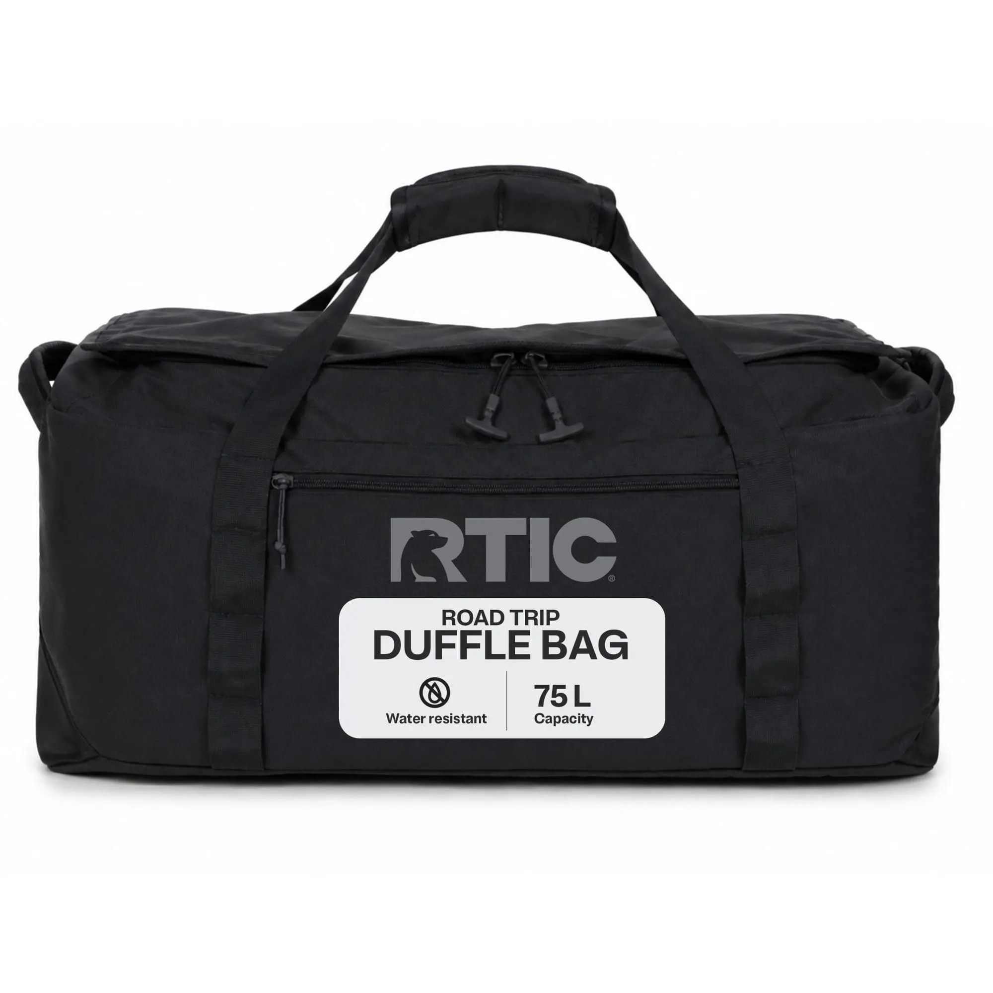 RTIC Road Trip Duffle Bag, Large, Water Resistant, Durable Fabric
