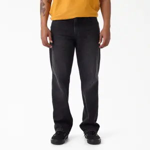 Dickies 954 Relaxed Straight Work Jeans, 100% Cotton Relaxed Fit Denim Fabric, Workwear Style