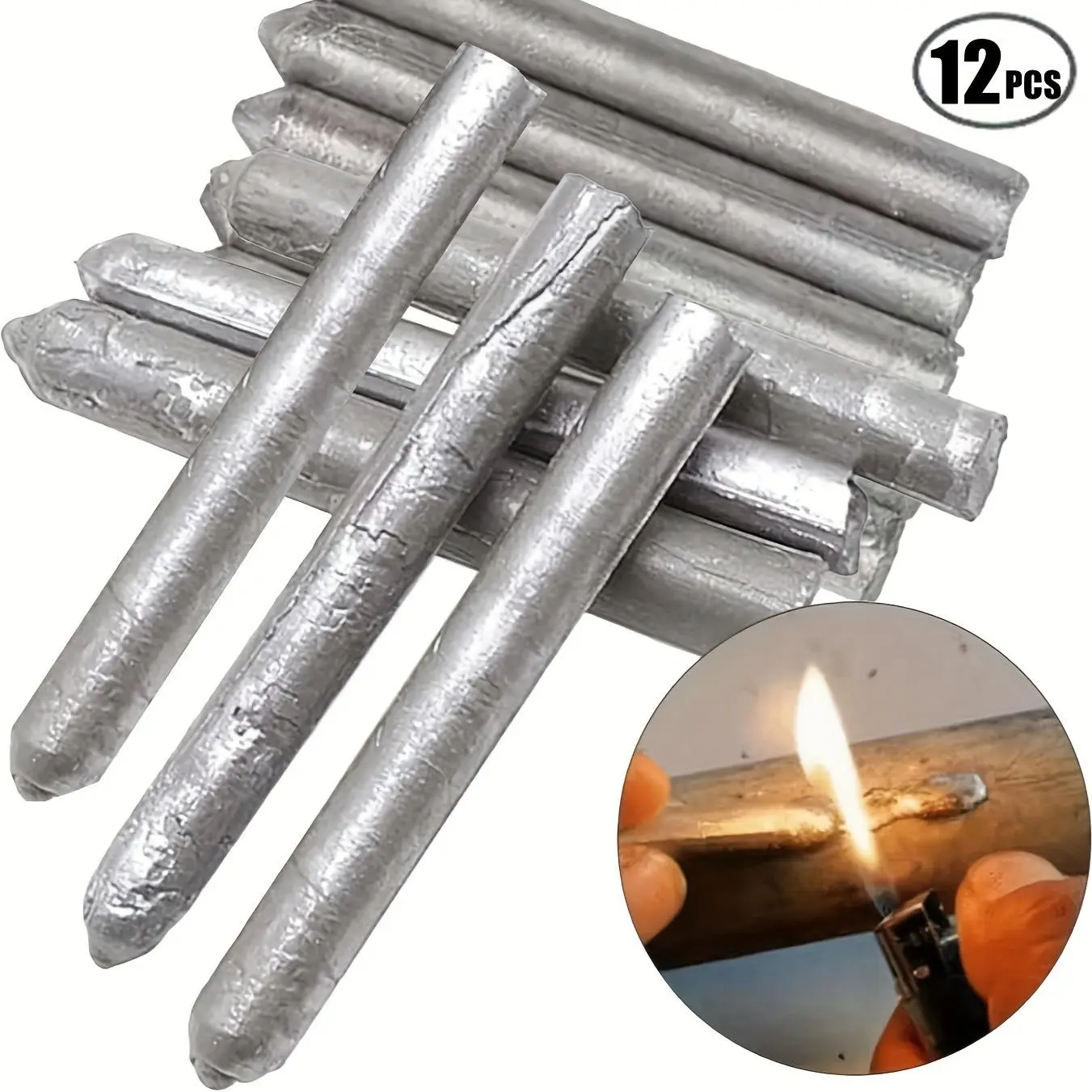 12 Low Temperature Welding Rods, Fast Melting Powder Core, Suitable for Stainless Steel, Copper, Iron, Aluminum, Durable and Reliable, Welding Accessories