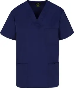 Top and Pants Natural Uniforms Classic Unisex 3 Pocket Scrub