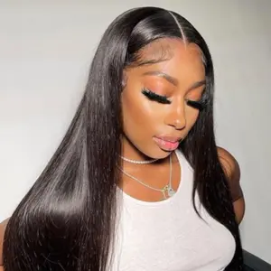 [Real HD] AliPearl Wigs Widow's Peak 250% Density Straight 13x6 HD Lace Front Wig  M shaped Hairline Luxurious Style Human Hair for Women