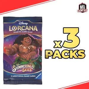 Lorcana: Shimmering Skies Booster Pack x3