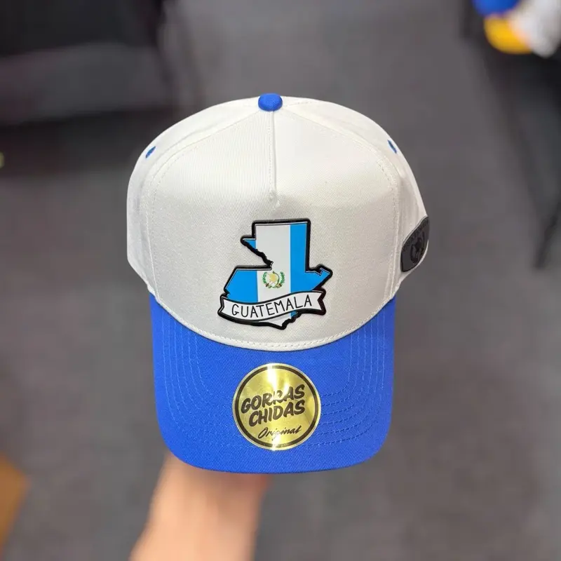 Premium Quality Adjustable Snapback Cap - Guatemala Imprint Design, Logo Block, Custom-Fit Snapback Hats for Daily Wear Fashion Accessory, Adjustable Size Hats