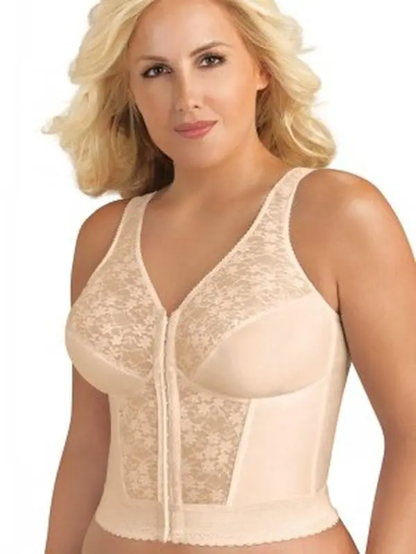 5107565 Exquisite Form Fully Front Closure Posture Bra with Lace