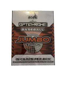 2026 Leaf Optichrome Baseball Jumbo Box - 12 Autographs and 3 numbered base cards per box