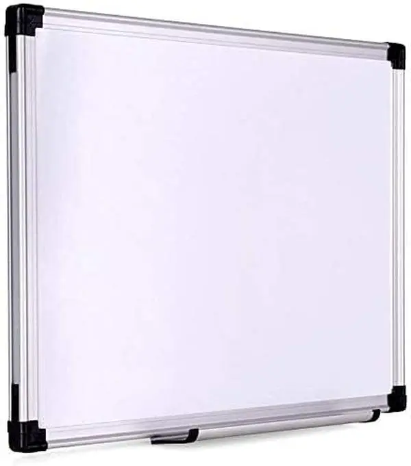 15x12 Inch Magnetic Dry Erase White Board | Wall Mountable Message Scoreboard