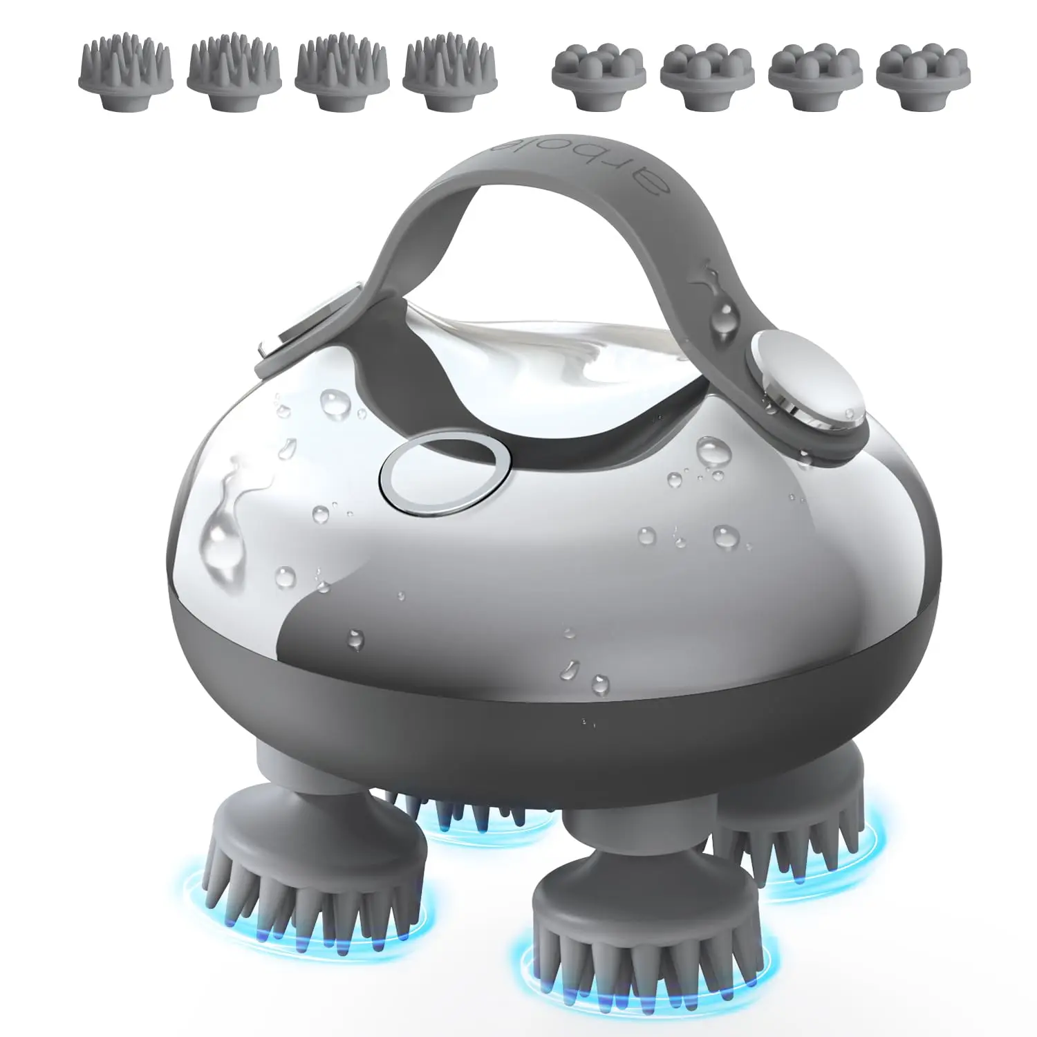 Electric Scalp Soother for Head Relaxation & Stress Relief | Lightweight, Waterproof & USB Rechargeable Tool, Usb Rechargeable Massagers, Portable Hand Relaxation, Asmr Head Massager, Removable, Massage Devices, Usb Port
