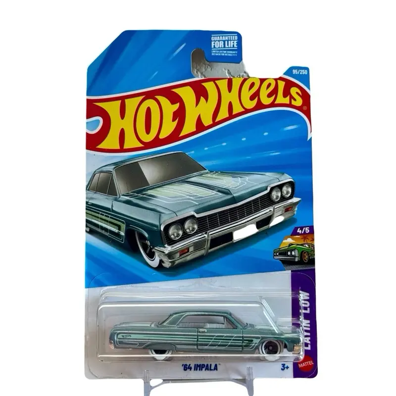 Hot Wheels 1:64 Scale Diecast '64 Impala Layin Low Classic Lowrider Toy - 1:64 Scale Fit, '64 Impala Icon, Classic Car for Enthusiasts, Collectible Model Car
