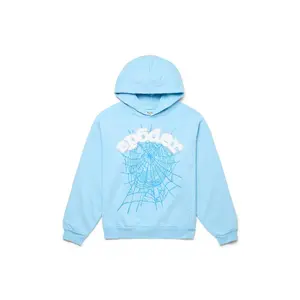 Sp5der Men's Web Hoodie Sky Blue, from StockX