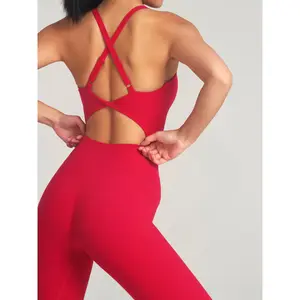 Poshknit Scrunch Bodysuit - Lipstick Red