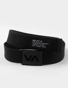 RVCA  Mens Balance Web Belt, Black