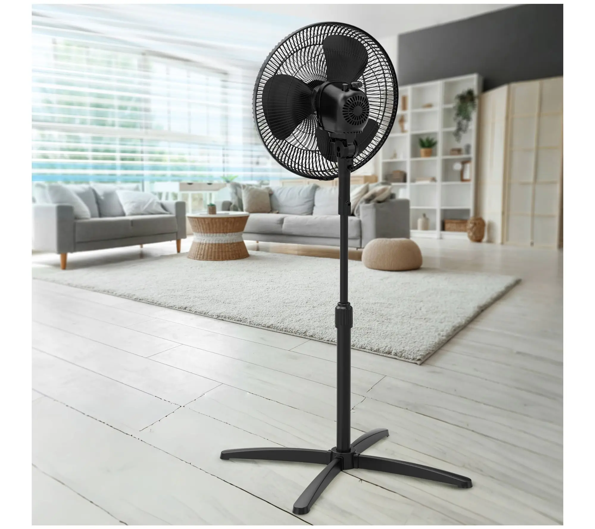 Emerson 16" Oscillating Pedestal Fan w/ 3-SpeedWind Control