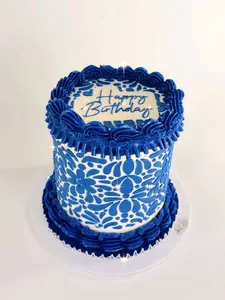 Tall Talavera Cake Stencil 7.75x 11.5