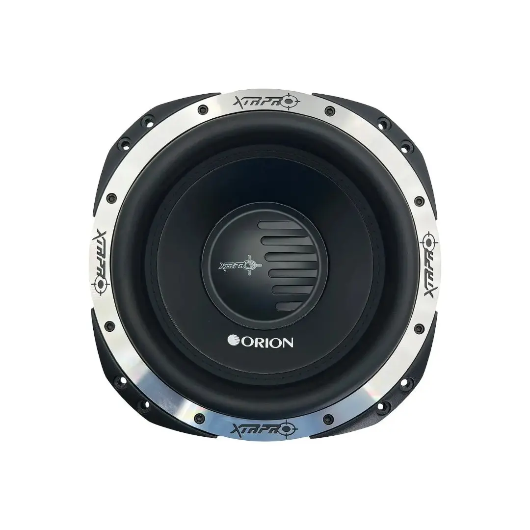 Orion XTRPRO104D Car Audio Subwoofer - 10 in Dual 4 Ohm Competition Model, 1250W RMS Power, Loud Bass Speakers, Polypropylene Dustcap for Added Cone Strength, Proprietary Cast Aluminum Basket, Ideal for Car Audio Installation