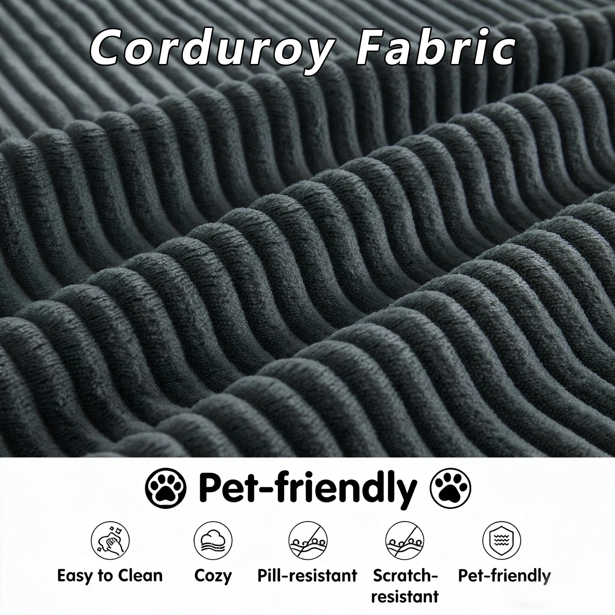 Boneless Couch Bed Chaise Oversized Lounge Series Plush Corduroy 1200LBS Load Bearing ,With Cup holder ,With Storage bag,No Assembly Required 24 Months Warranty,Upholstered Fluffy cloud sofa bed with Throw Pillows,Indoor Sleeper Chair Boneless Couch Bed Chaise Oversized Lounge Series Plush Corduroy 1200LBS Load Bearing ,With Cup holder ,With Storage bag,No Assembly Required 24 Months Warranty,Upholstered Fluffy cloud sofa bed with Throw Pillows,Indoor Sleeper Chair