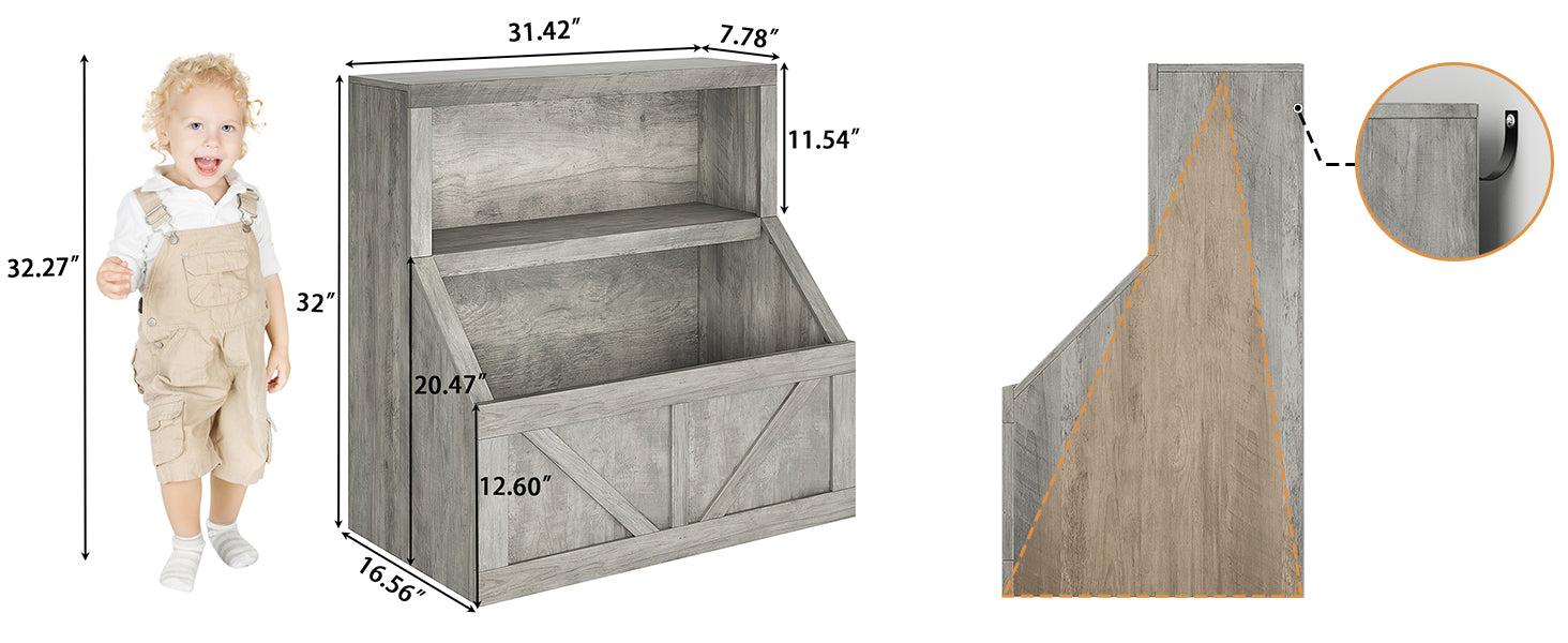 【GARVEE】Wooden Toddler Bookcase and Toy Storage Cabinet with Large Cubbies, Ideal for Organizing Playroom, Bedroom, Nursery, Classroom, Kindergarten, and Daycare Spaces 【GARVEE】Wooden Toddler Bookcase and Toy Storage Cabinet with Large Cubbies, Ideal for Organizing Playroom, Bedroom, Nursery, Classroom, Kindergarten, and Daycare Spaces